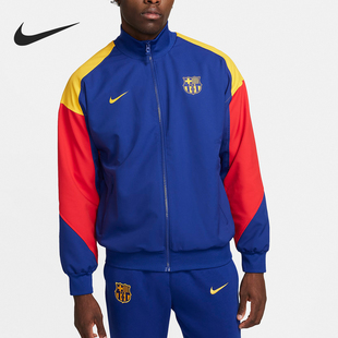 FIT男士 2024新款 耐克官方正品 運動足球夾克FJ5427 455 Dri Nike