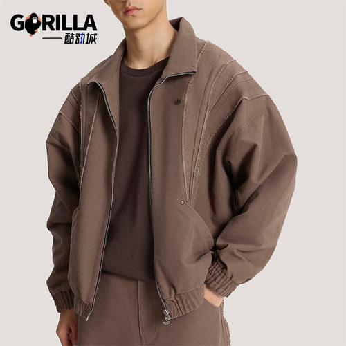 Adidas/阿迪达斯正品三叶草男士复古梭织运动夹克薄外套KR2620