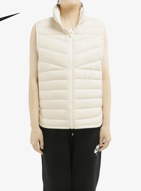 Nike/耐克正品冬季保暖女子舒适耐磨羽绒无袖马甲CU5097-140