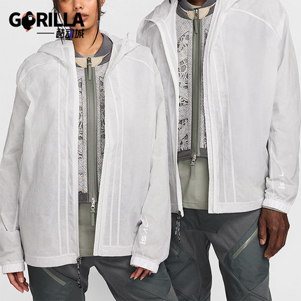 Nike/耐克正品ISPA 男女休闲连帽三合一夹克外套FJ7243-025