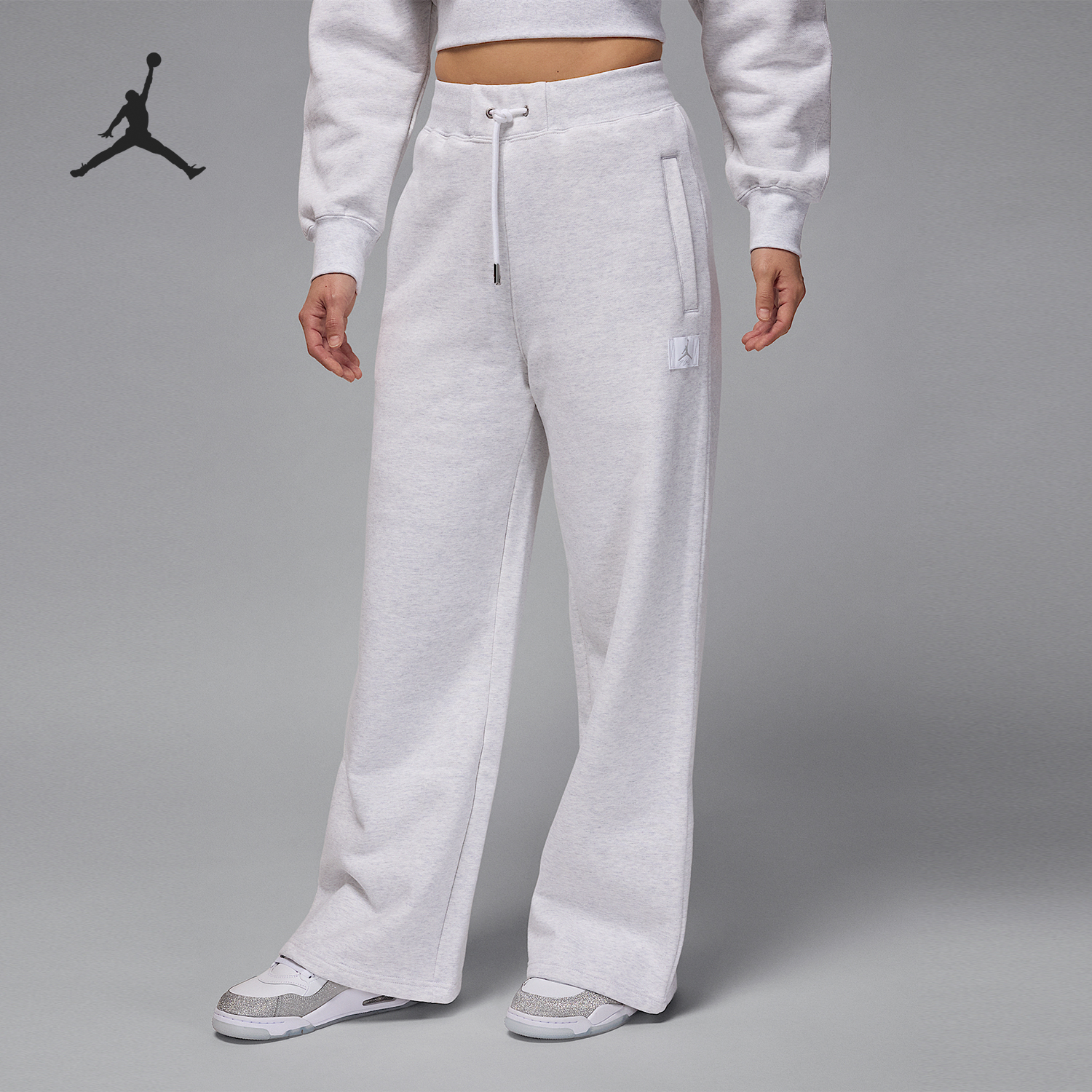 耐克女士时尚潮流针织运动长裤