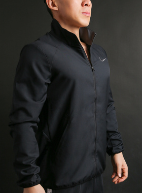 Nike/耐克正品男士外套新款防风衣运动休闲服修身立领夹克800200
