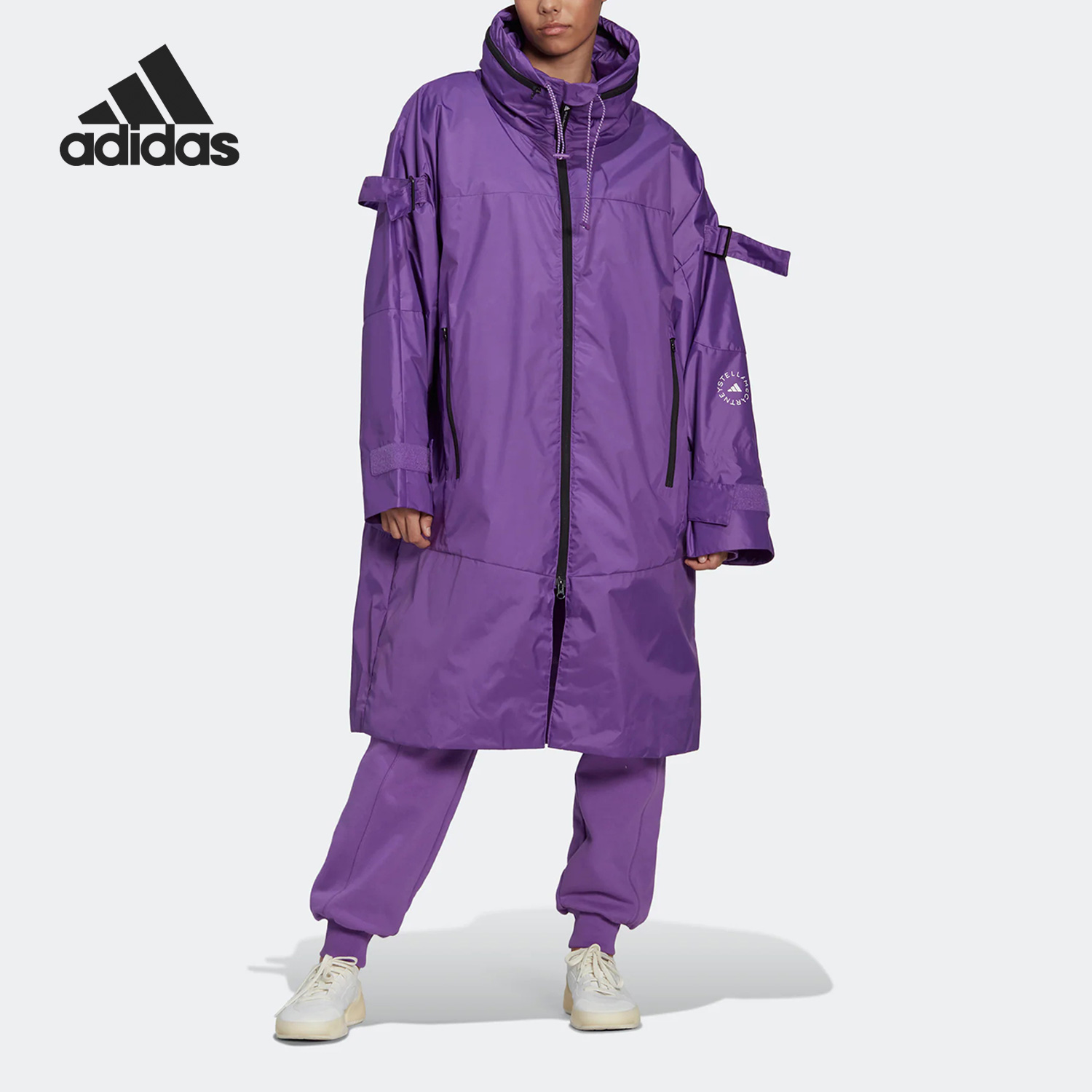 Adidas/阿迪达斯正品SMC女子休闲运动连帽派克大衣外套HG6888,运动服/休闲服装,运动茄克/外套,淘宝优惠券,粉丝福利购,淘宝优惠卷