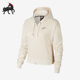 针织休闲外套CD3209 Nike 女士连帽短裤 秋冬新款 110 耐克正品
