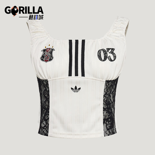 Adidas/阿迪达斯正品三叶草BLKTANKTOP新款女经典街头背心KU4750