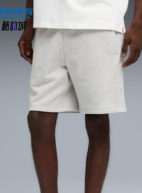 Puma/彪马正品SELECTESENTIALS新款男经典浅灰色短裤634776-04