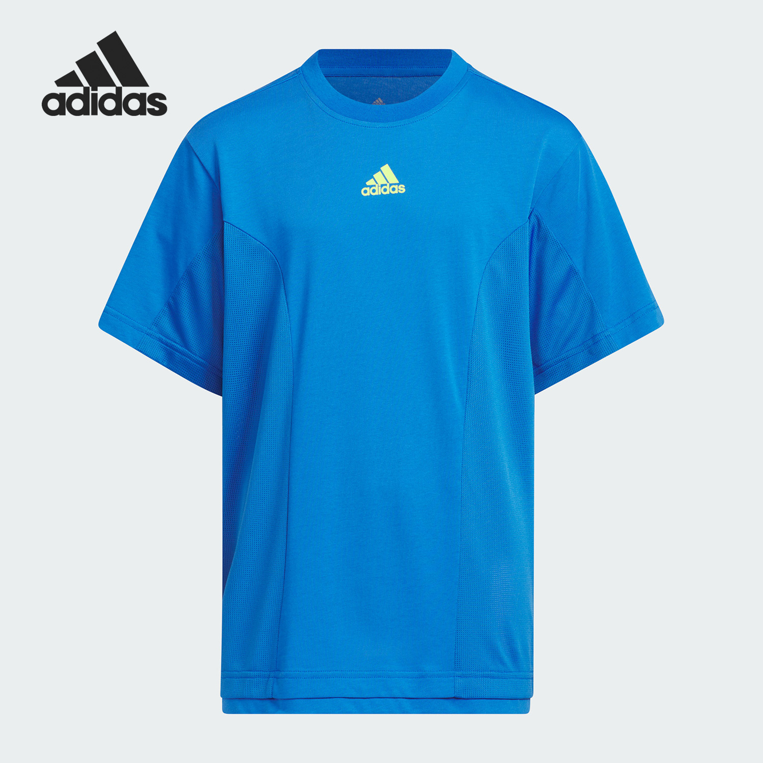 Adidas/阿迪达斯正品JK ST F2IN1 TEE大童运动休闲短袖IQ1282