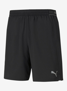 Puma/彪马正品新款男子简约透气梭织训练运动短裤520201-01