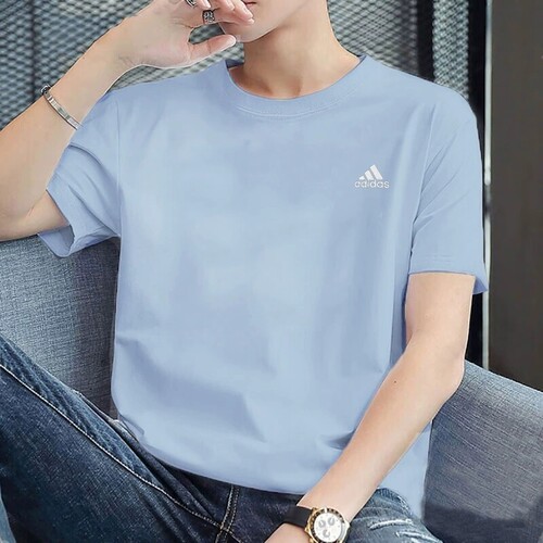 阿迪达斯男女运动短袖