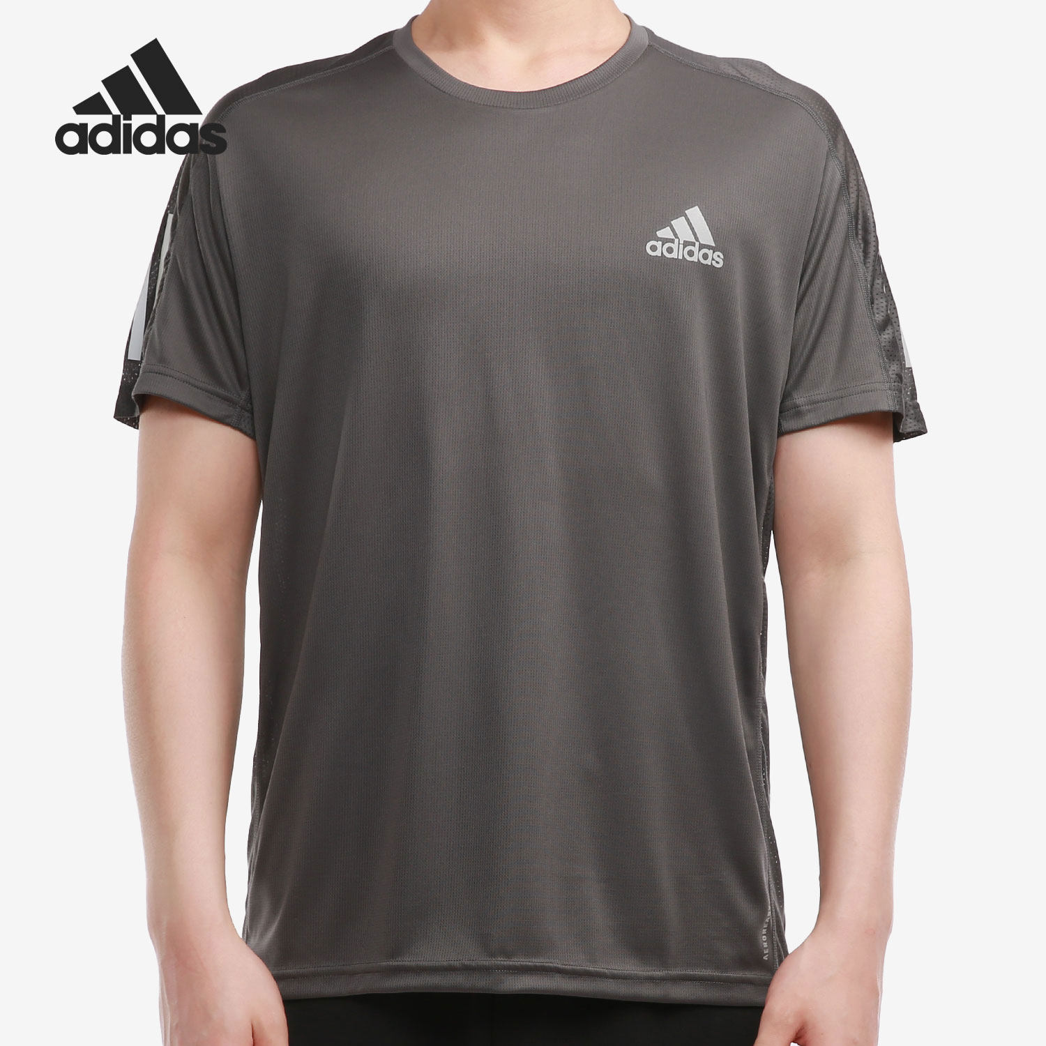 Adidas/阿迪达斯正品当季新款男子休闲运动舒适短袖T恤 H34487,运动服/休闲服装,运动T恤,淘宝优惠券,粉丝福利购,淘宝优惠卷