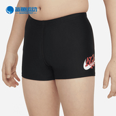 耐克正品 Swim 大童男孩运动休闲透气平角泳裤 Nike FZ6307 010