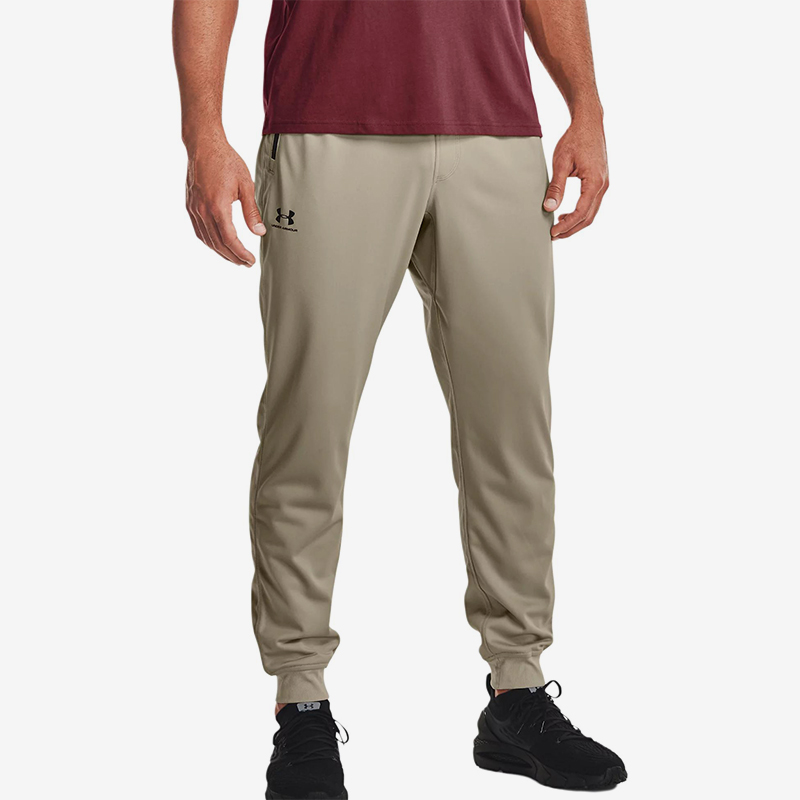 UA/安德玛正品2025新款男士加绒简约时尚透气针织长裤1290261-289