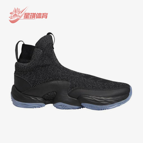 阿迪达斯男士高帮缓震透气篮球鞋