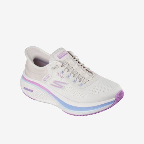 Skechers斯凯奇正品GO RUN Elevate 2.0女轻盈训练鞋129006-NAT