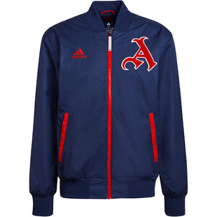 BOMBER男子足球训练夹克 Adidas LNY AFC HA5260 阿迪达斯正品