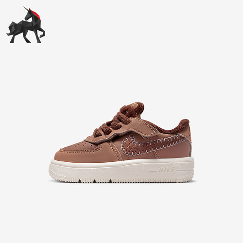 Nike/耐克正品Force 1婴童休闲耐磨低帮魔术贴运动板鞋IO7686-200