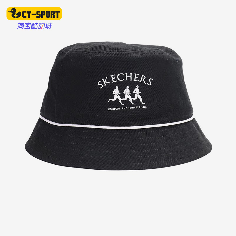 Skechers/斯凯奇正品新款男女运动休闲遮阳渔夫帽子 L122U103