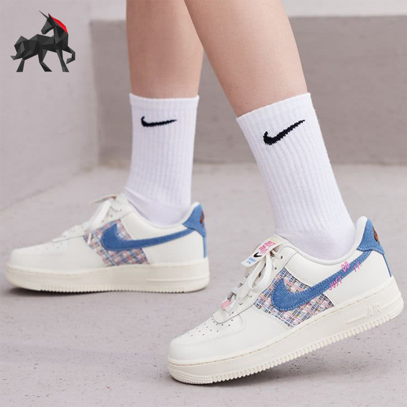 Nike/耐克正品新款女士牛仔面料拼接低帮系带板鞋FJ7740-141,运动鞋new,板鞋,淘宝优惠券,粉丝福利购,淘宝优惠卷