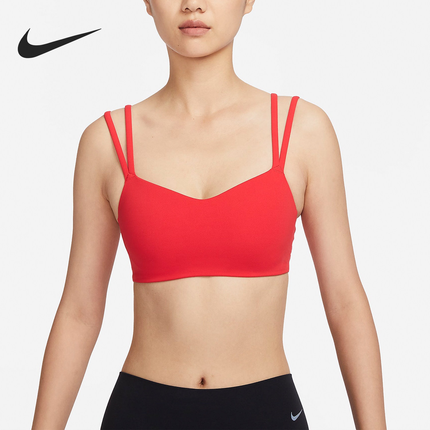 Nike/耐克官方正品Zenvy Strappy女士低强支撑运动内衣DO6609-696