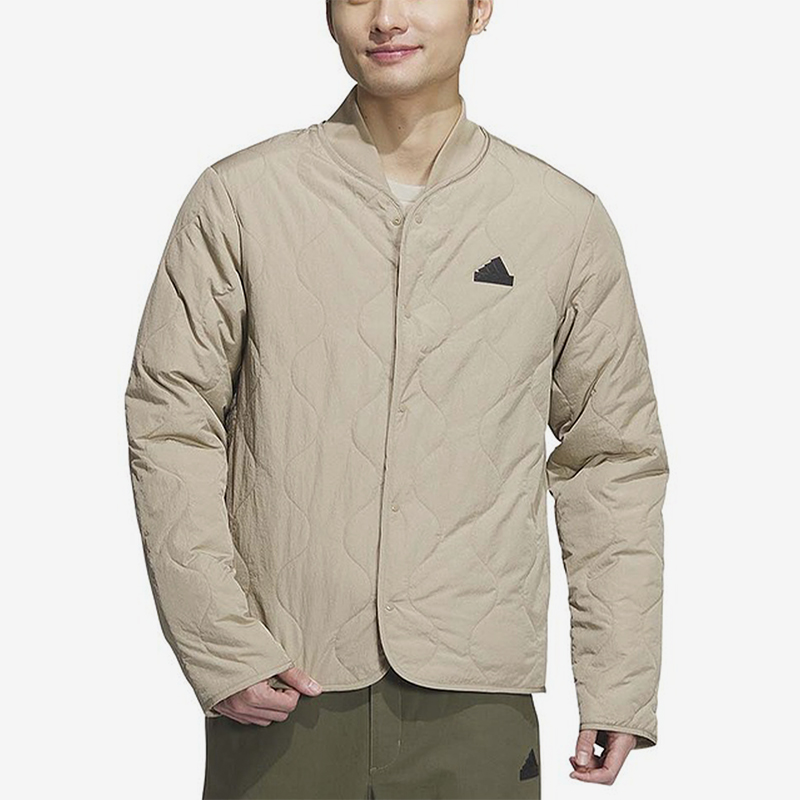 阿迪达斯男士保暖运动休闲棉服