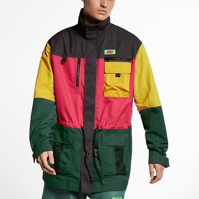 Nike/耐克正品SPORTSWEAR男女拼接立领宽松外套CJ1459-082