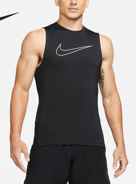 Nike/耐克官方正品休闲男士透气吸湿排汗运动无袖T恤DD1977-010