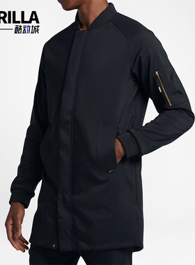 Nike/耐克正品新款男深蓝黑色运动休闲经典透气防风夹克8239-010