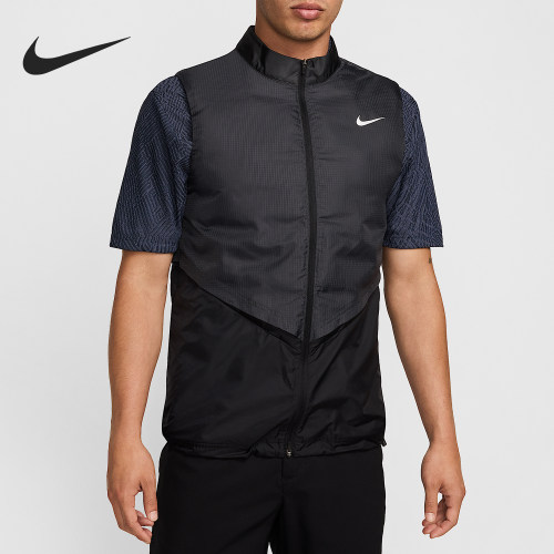 Nike/耐克正品Therma-FIT男士休闲保暖高尔夫羽绒马甲FQ0448-010
