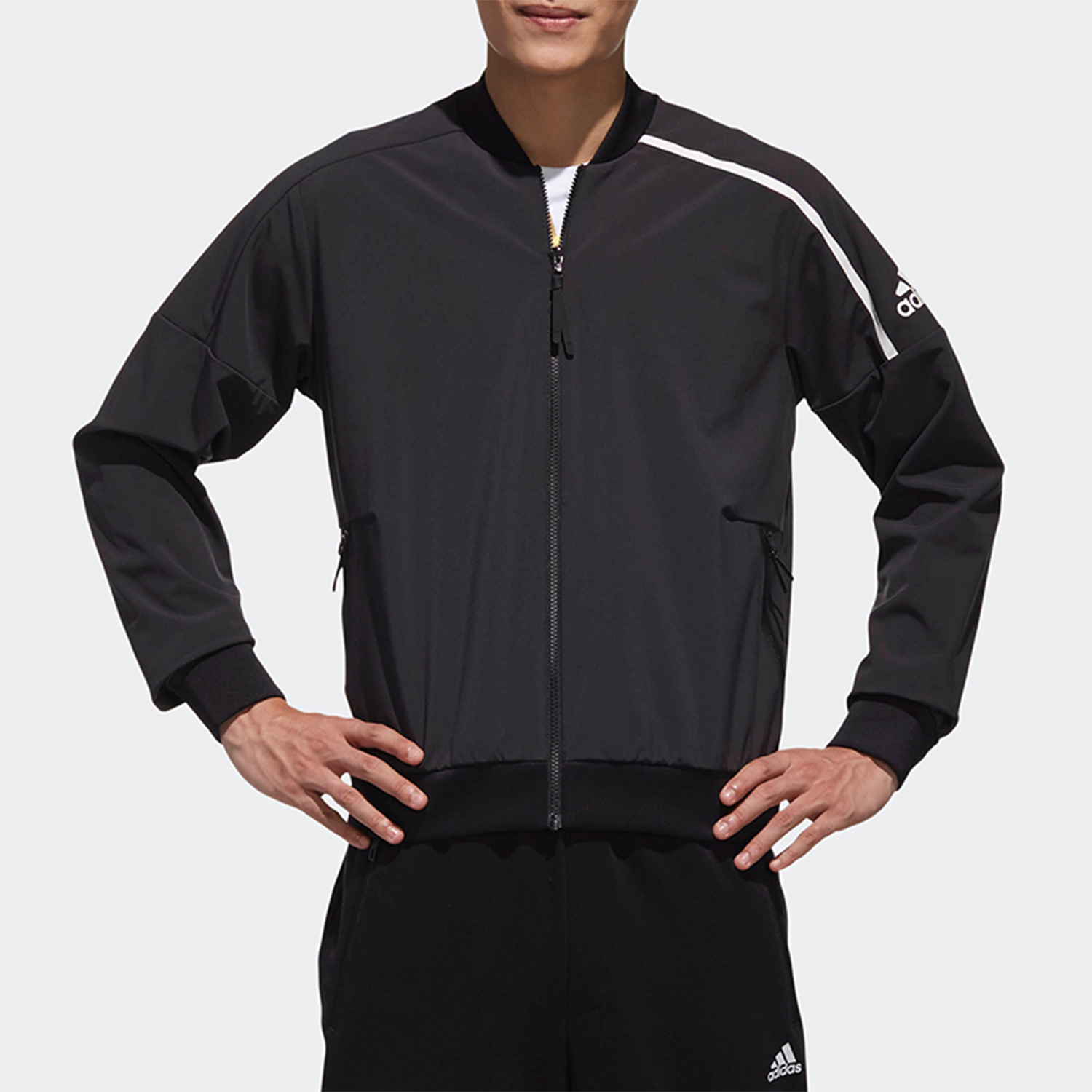 Adidas正品新款zne梭织休闲外套