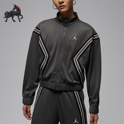 Nike/耐克正品JORDAN女士时尚立领运动健身短款外套HQ9216-068