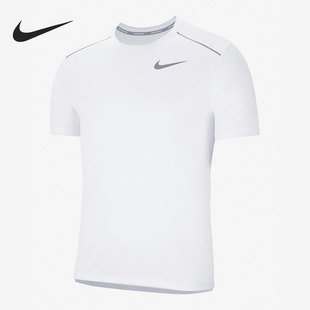 Nike/耐克官方正品男子3M 反光跑步训练运动短袖T恤 CU0327-100