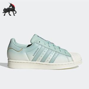 Adidas/阿迪达斯正品三叶草女士时尚贝壳头运动板鞋IF0506