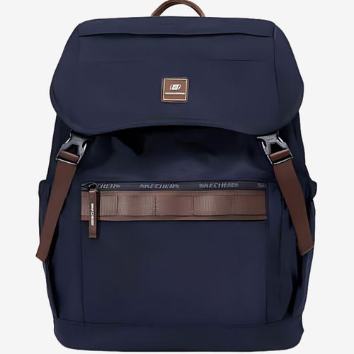 Skechers斯凯奇正品男女电脑插袋抽绳通勤双肩背包L324U038-002Z