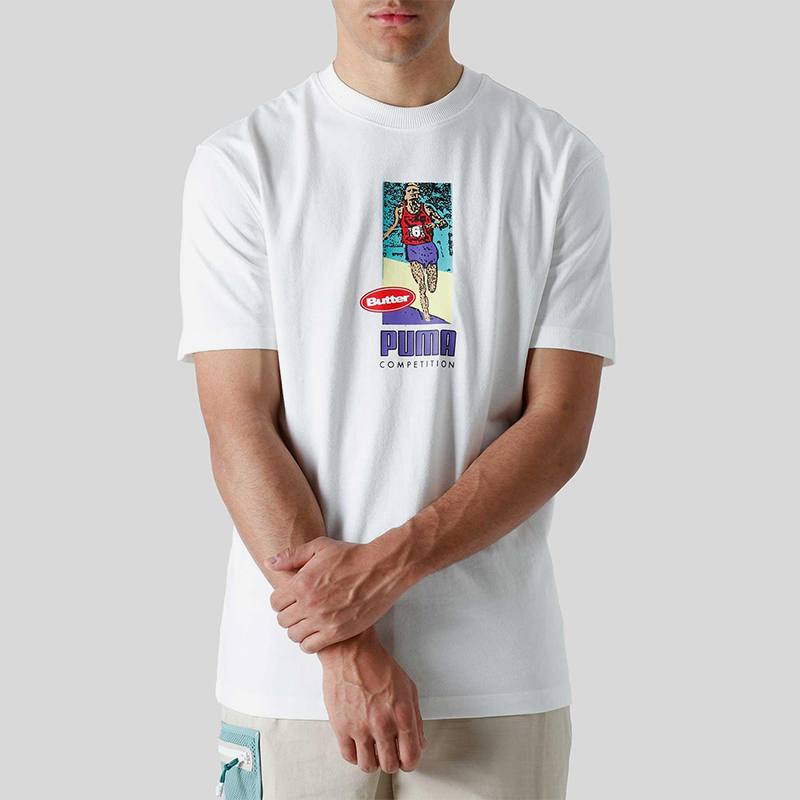 彪马正品男子圆领短袖T恤