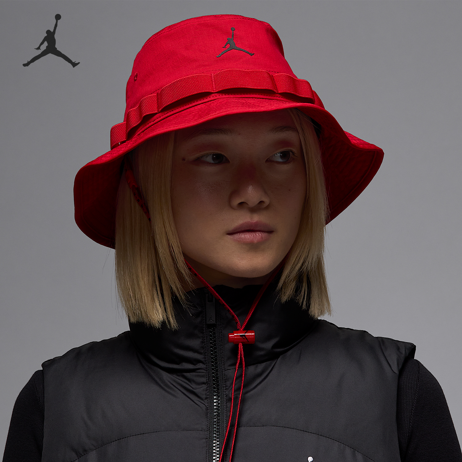 Nike/耐克正品JORDAN男士时尚遮阳透气渔夫运动帽HM5753-687