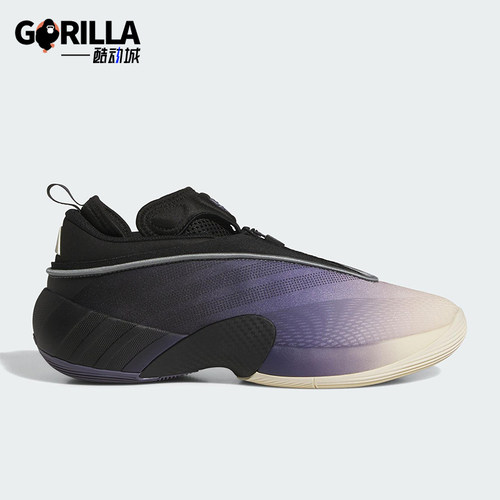 Adidas/阿迪达斯正品2025冬季款男女运动时尚减震篮球鞋JR9503