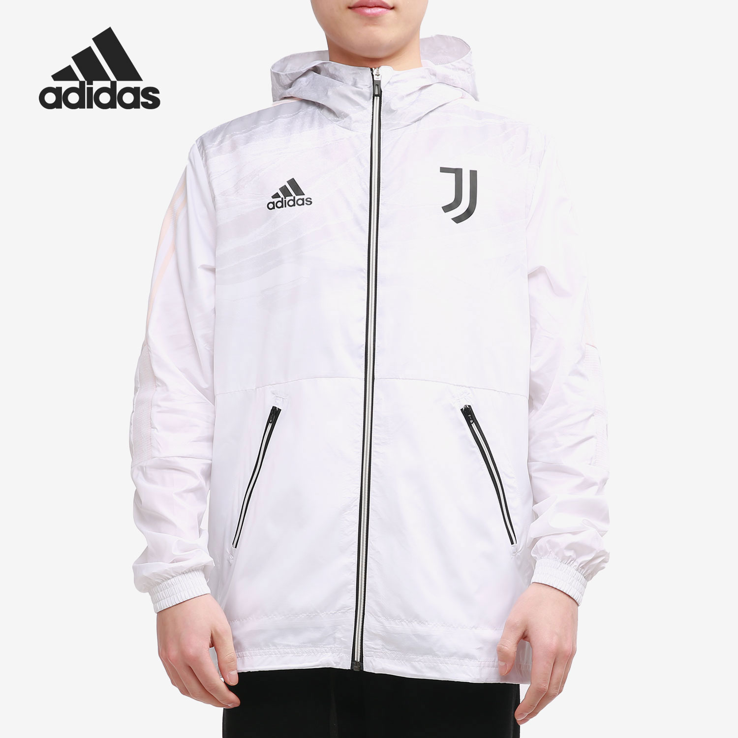 阿迪达斯男子连帽外套