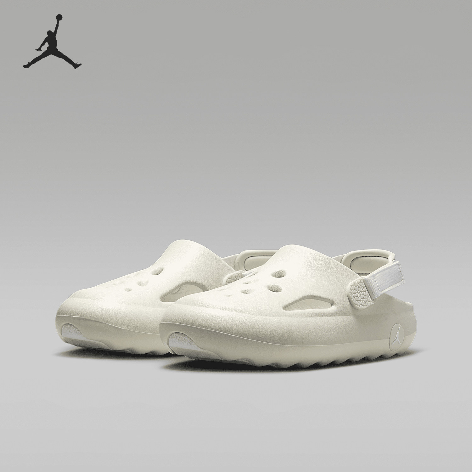 Nike/耐克正品2025 JORDAN GS女子大童经典防滑凉鞋HF5981-002