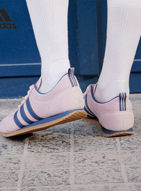 Adidas/阿迪达斯正品VS JOG 2.0 男女款薄底运动休闲鞋JS4442