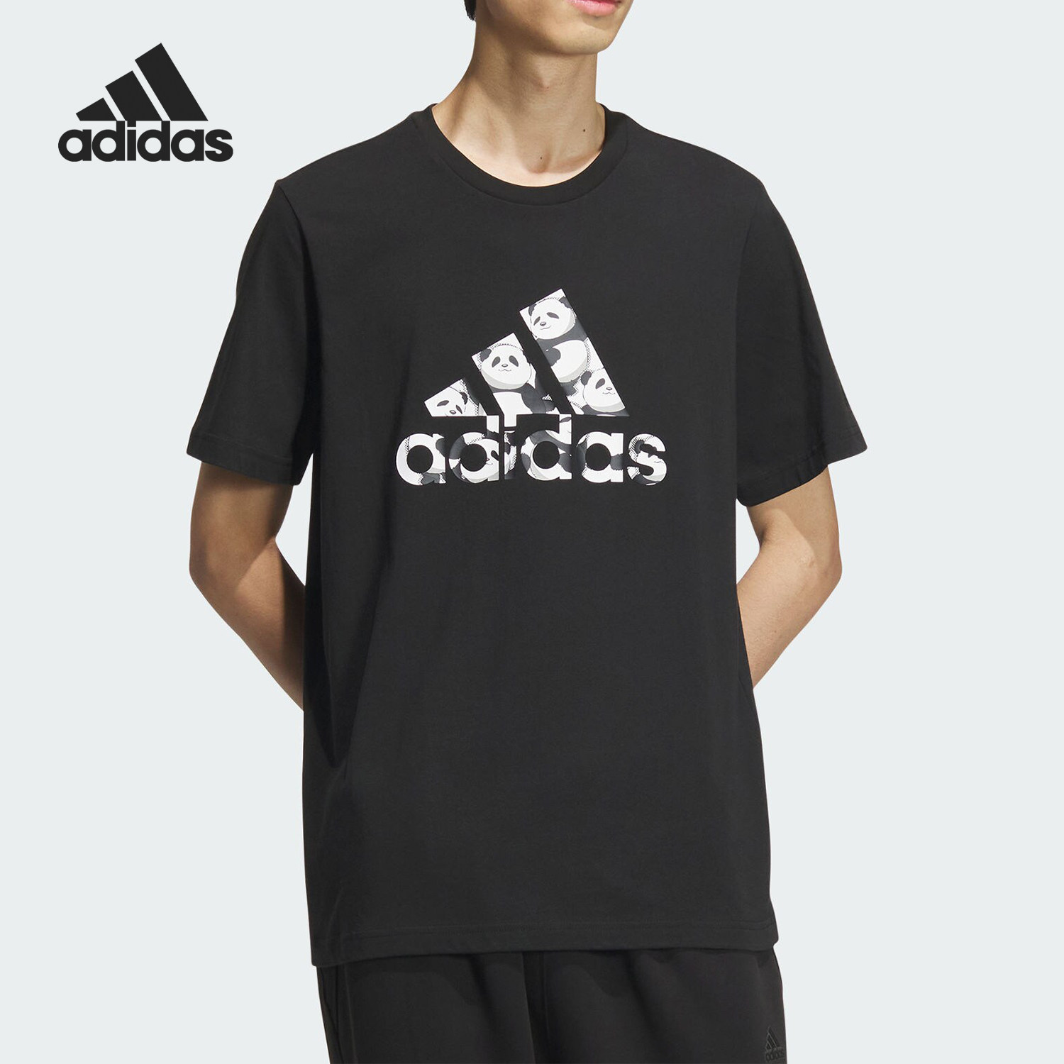 Adidas/阿迪达斯官方正品M TEE1 男士运动印花休闲短袖T恤JI6834,运动服/休闲服装,运动T恤,淘宝优惠券,粉丝福利购,淘宝优惠卷