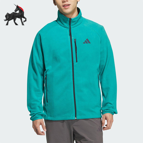 Adidas/阿迪达斯正品FLEECE JACKET男女时尚抓绒运动外套KF5237