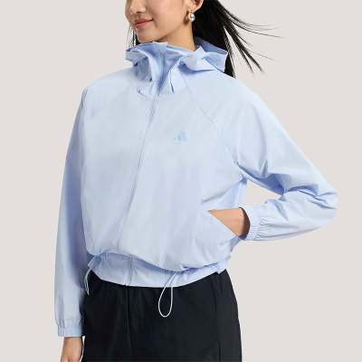 Adidas/阿迪达斯正品SFL WV JKT2女士宽松经典凉感运动外套KH2711