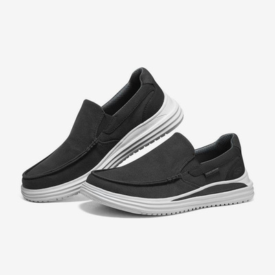 斯凯奇男子运动休闲鞋204785-BLK