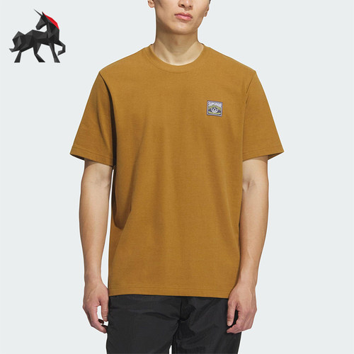 Adidas/阿迪达斯正品三叶草男士运动休闲圆领套头日常短袖KD1851