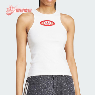 训练透气休闲运动背心KA2689 三叶草女士经典 Adidas 阿迪达斯正品