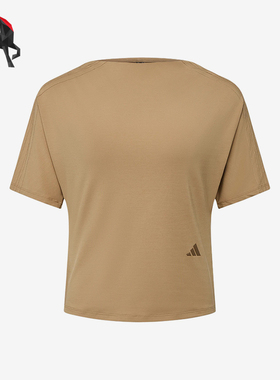 Adidas/阿迪达斯正品女士透气时尚简约休闲运动短袖T恤LE7992
