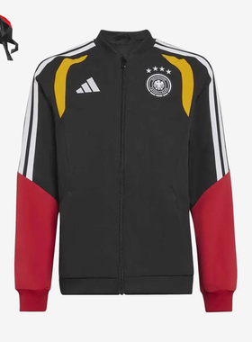Adidas/阿迪达斯正品全拉链长袖徽标儿童条纹经典夹克外套KB4478
