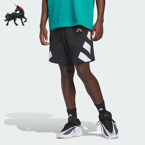 Adidas/阿迪达斯正品爱德华兹系列新款男篮球经典运动短裤JZ6996