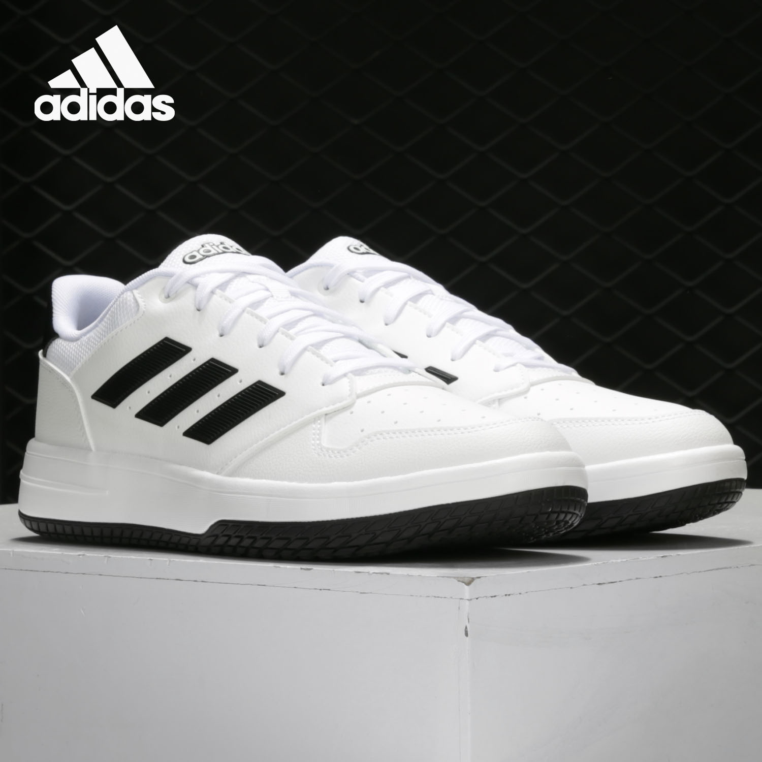 Adidas/阿迪达斯正品 GAMETALKER 男子缓震篮球场下运动鞋EH2007