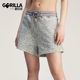 日常印花短裤 Adidas JI5237 TERRY S女士宽松经典 阿迪达斯正品